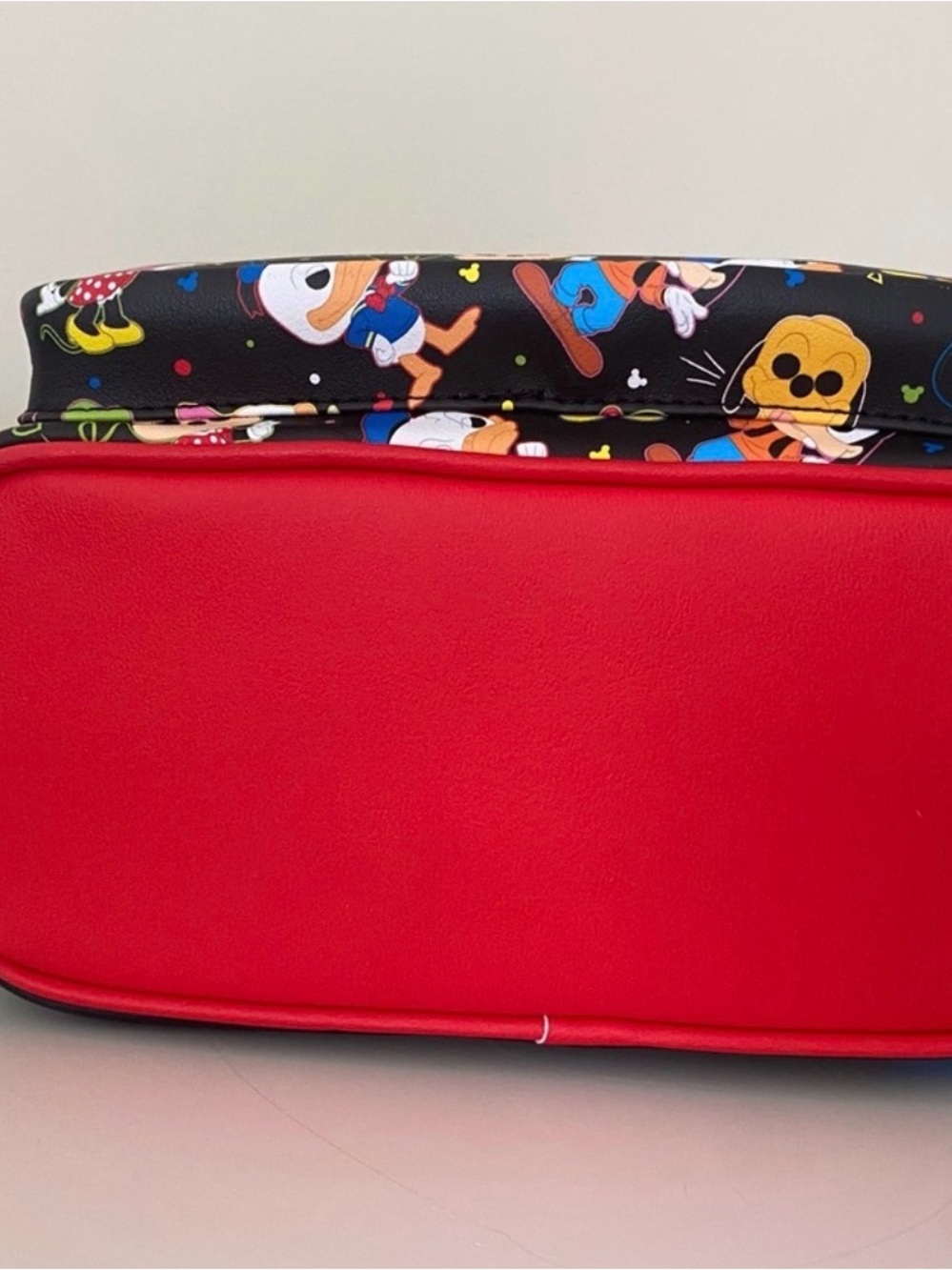 Disney Funko Pop Black Mini Backpack with Multicolor Character Print - Picture 3 of 3